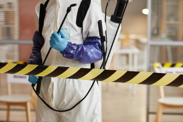 Professional Blood Cleanup technician working in Pineville, SC